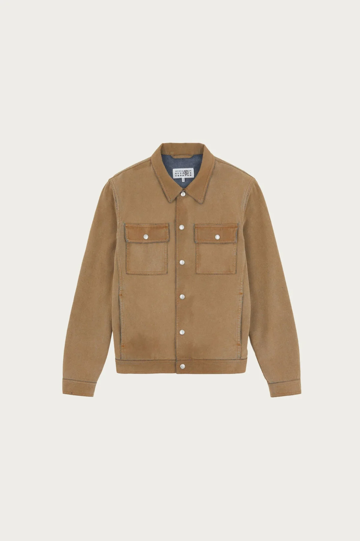 Denim Trucker Jacket - Sand - 1