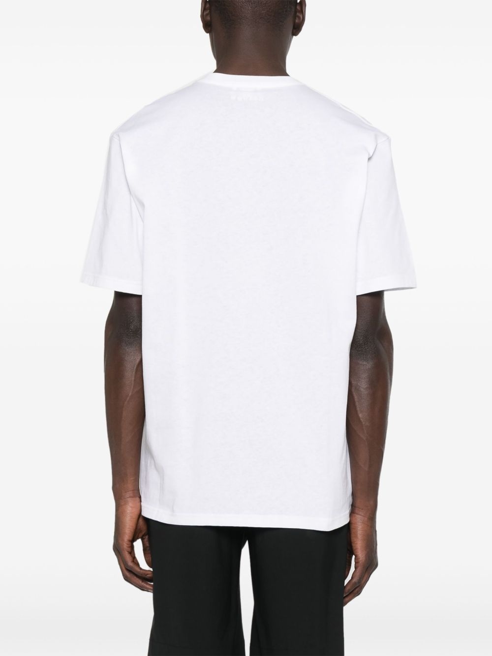 text-print T-shirt - 3
