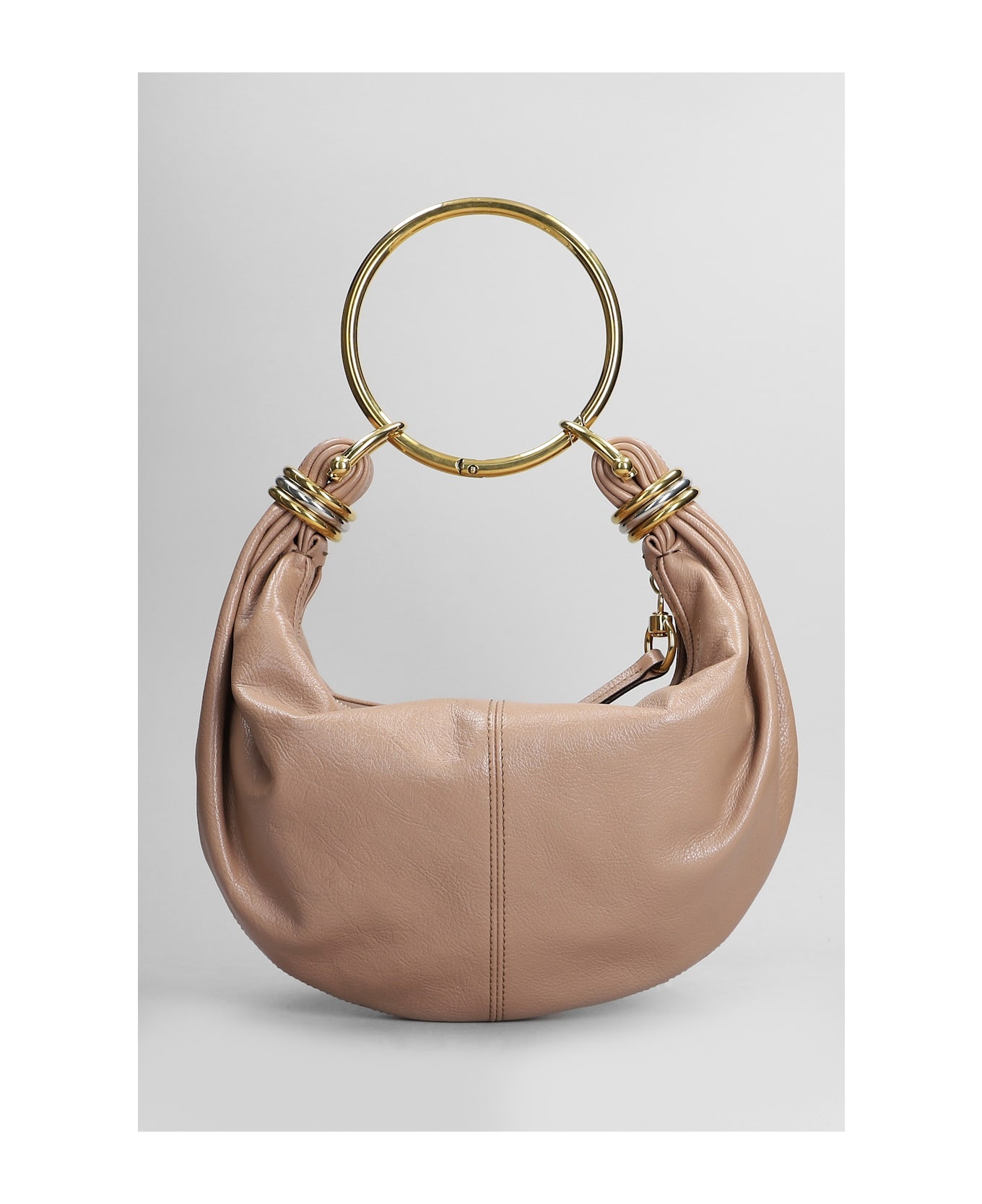 Bracelet Bag Shoulder Bag In Powder Leather - 3