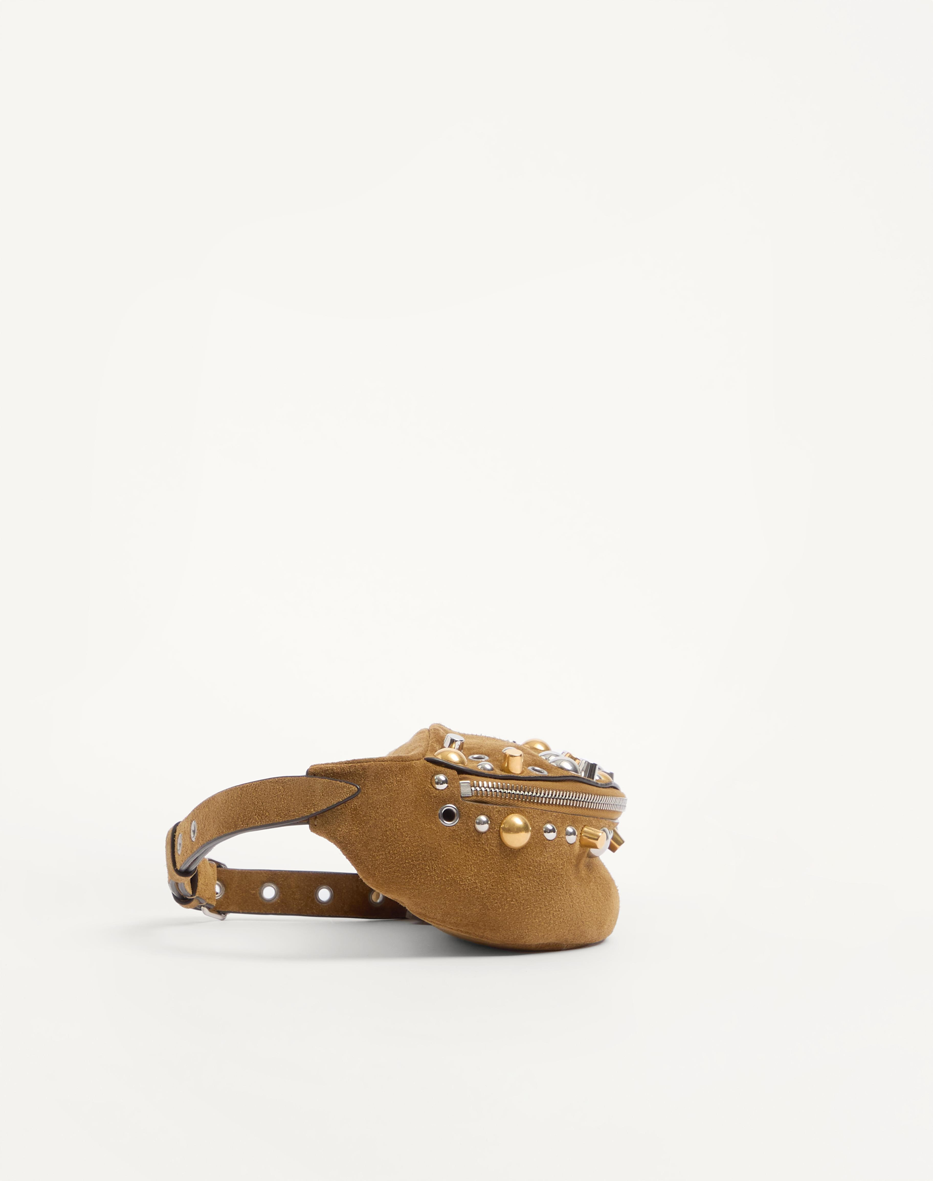 VALENTINO GARAVANI NELLCÔTE SUEDE BELT BAG - 3