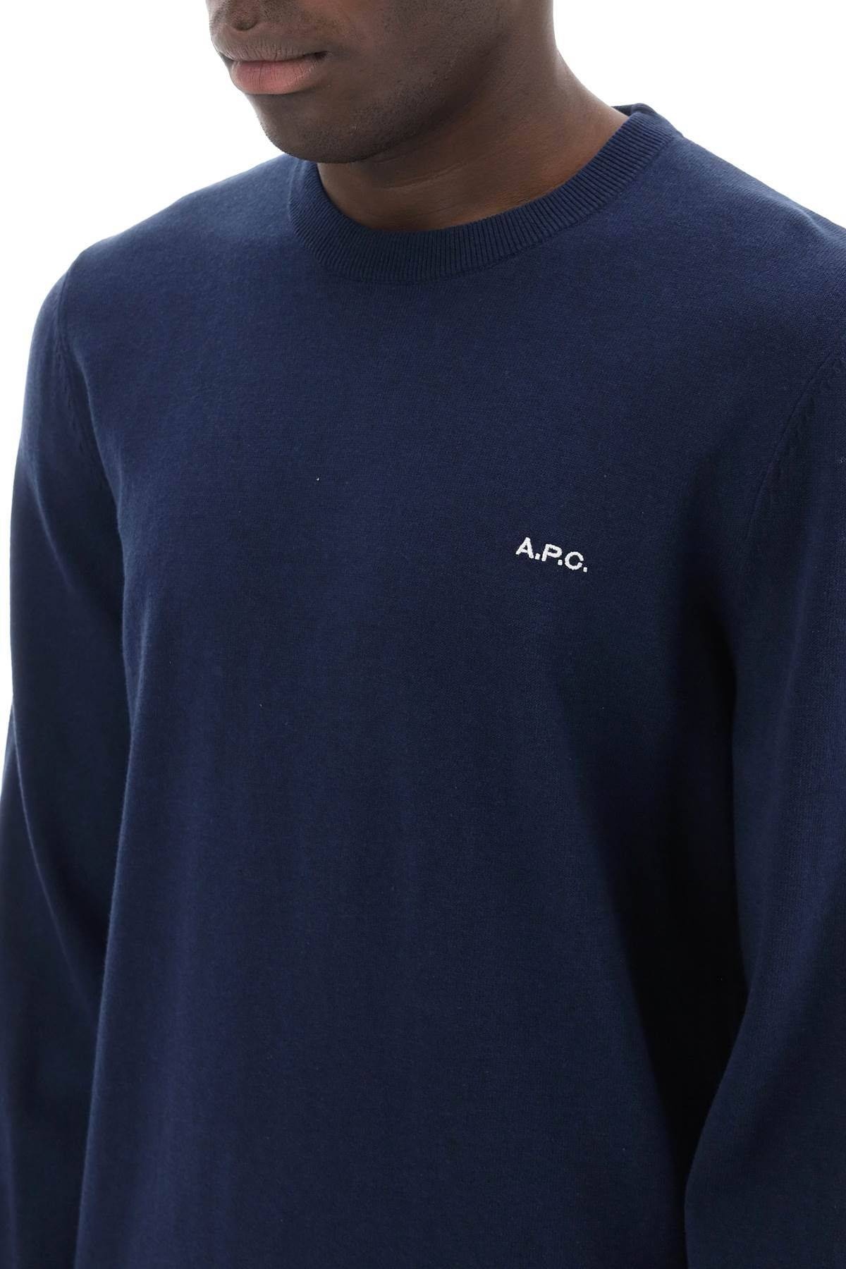 CREW-NECK COTTON SWEATER - 7