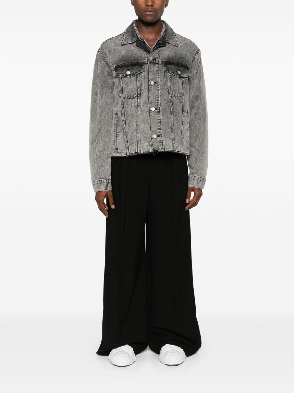single-stitch logo jacket - 2