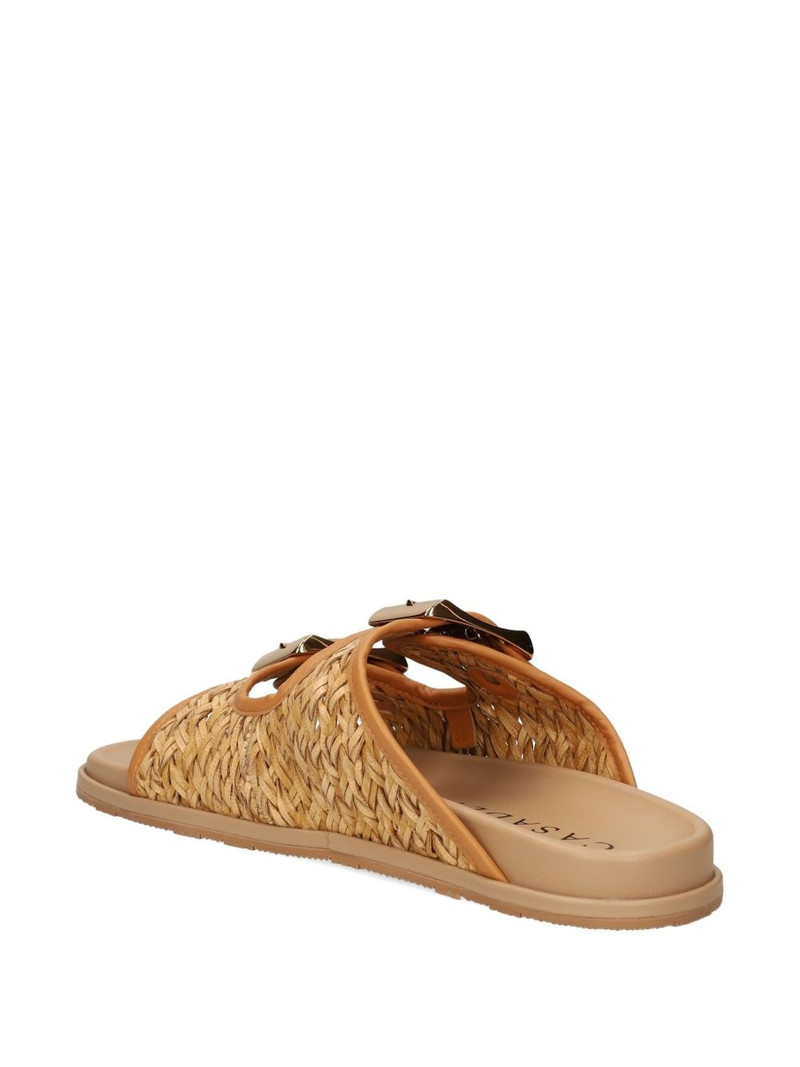 Birky woven double-buckle sandals 3