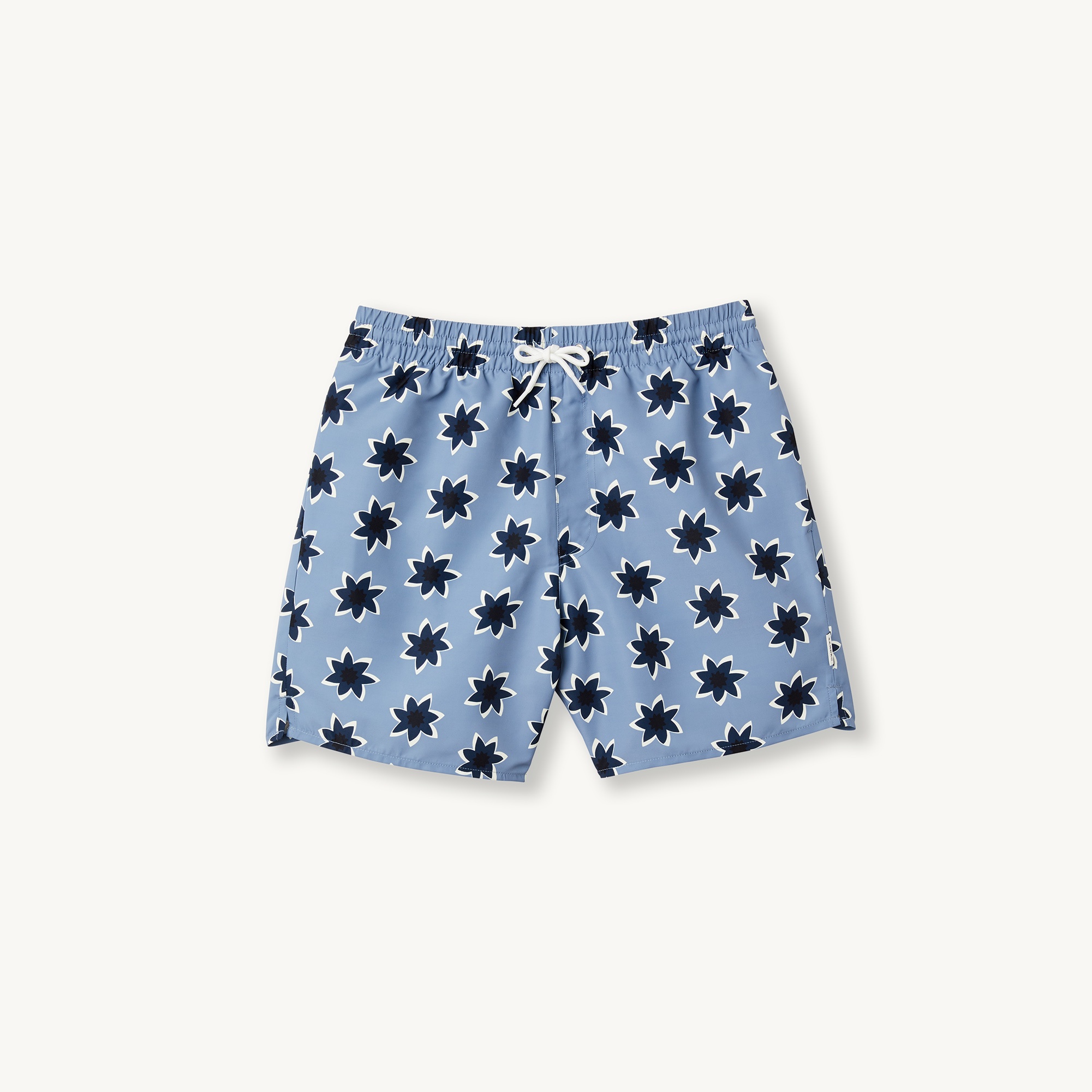 Floral print swim shorts - 1