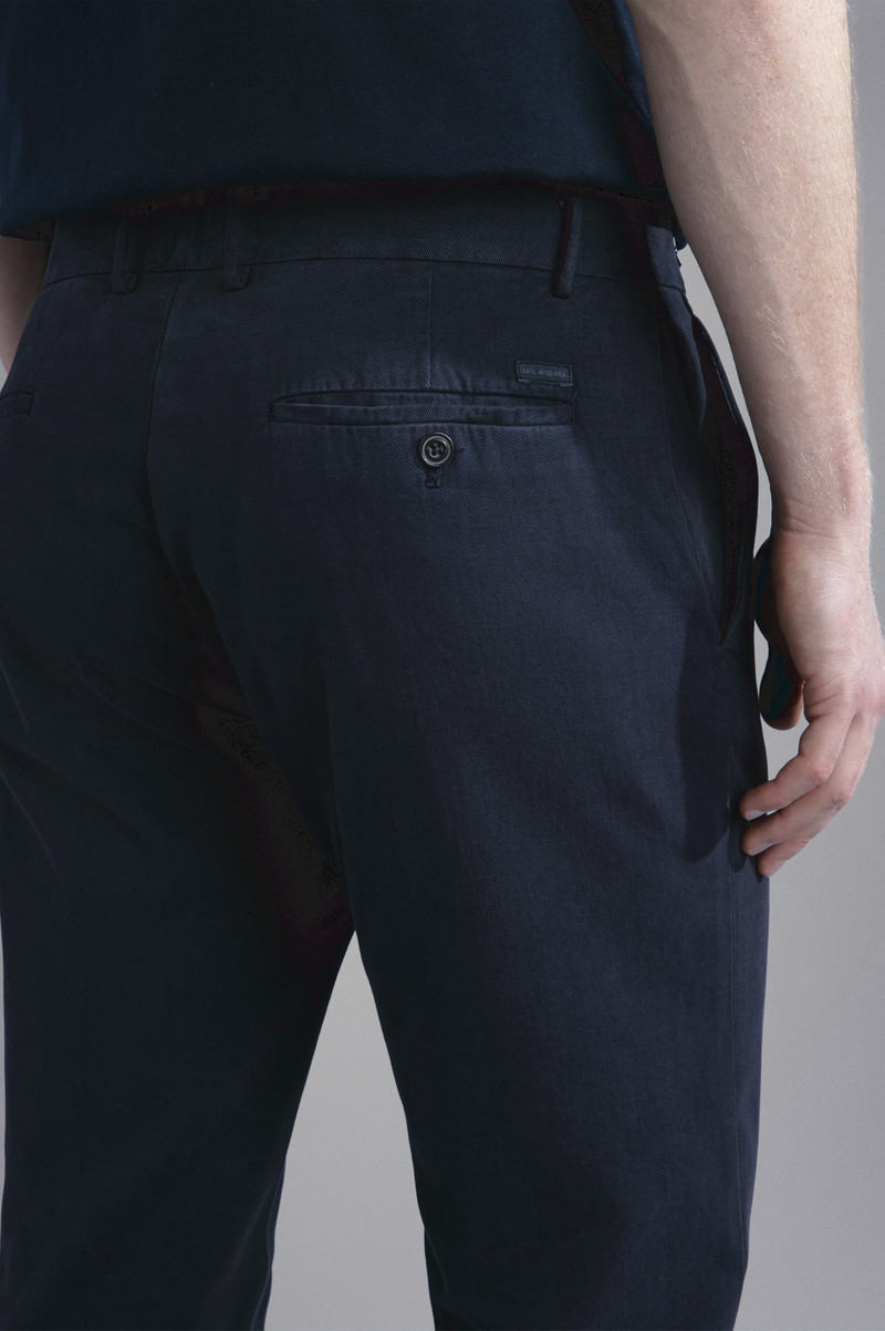 COTTON & CACHEMIRE CHINO TROUSERS 4