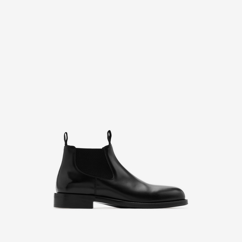 Leather Tux Low Chelsea Boots​ 1
