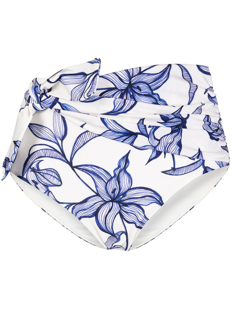stargazer-print high-waisted bottoms 1