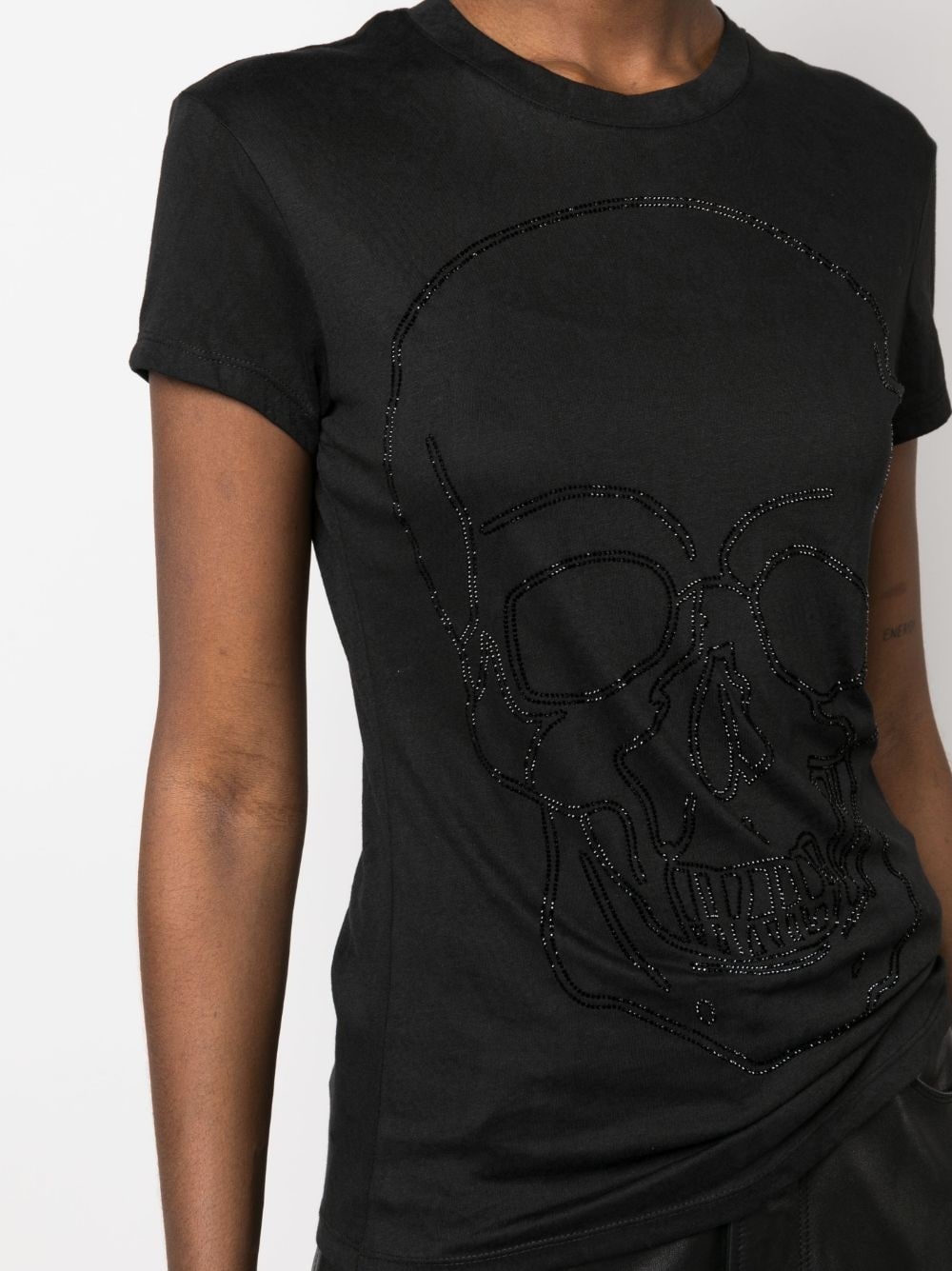 Sexy Pure Fit Skull crew-neck T-shirt - 5