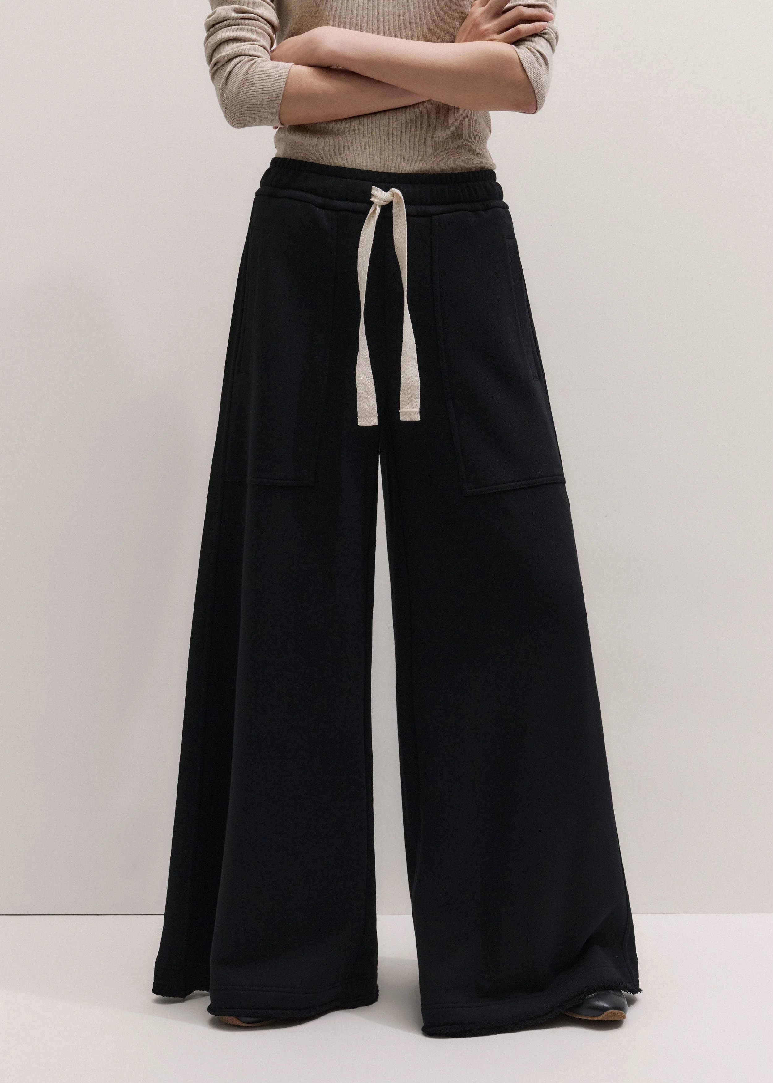Wide-Leg Track Pant - 1