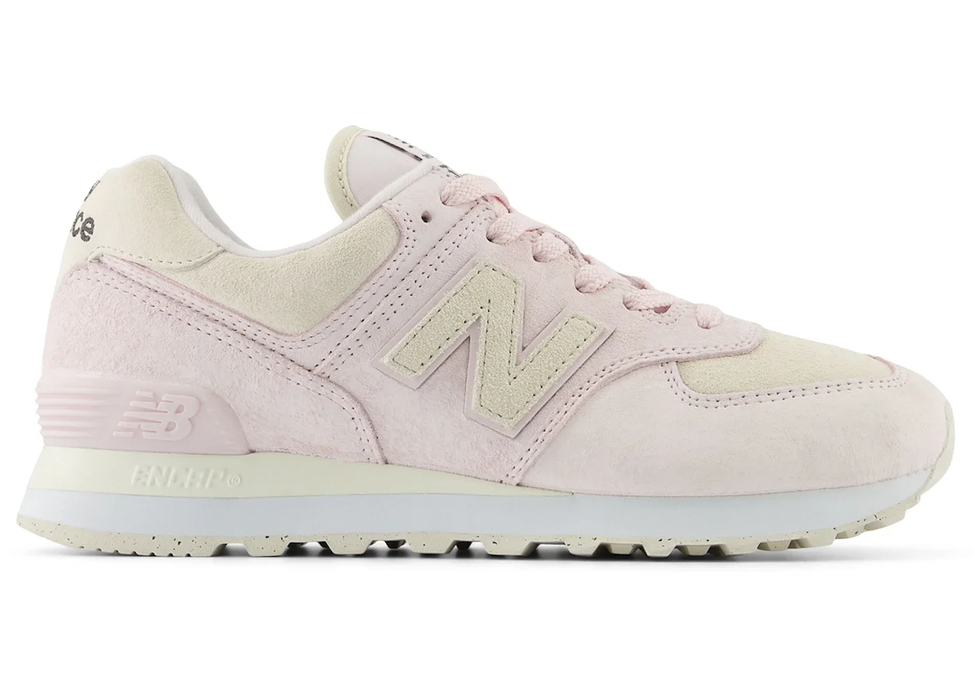 New Balance 574 Pink Granite Linen Sea Salt (Women's) - 1