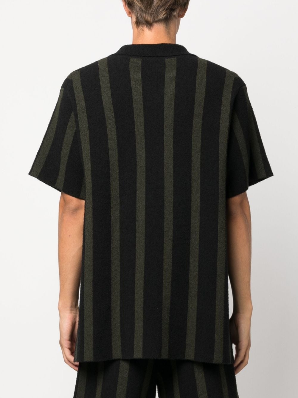 Almar striped terry-cloth shirt - 4