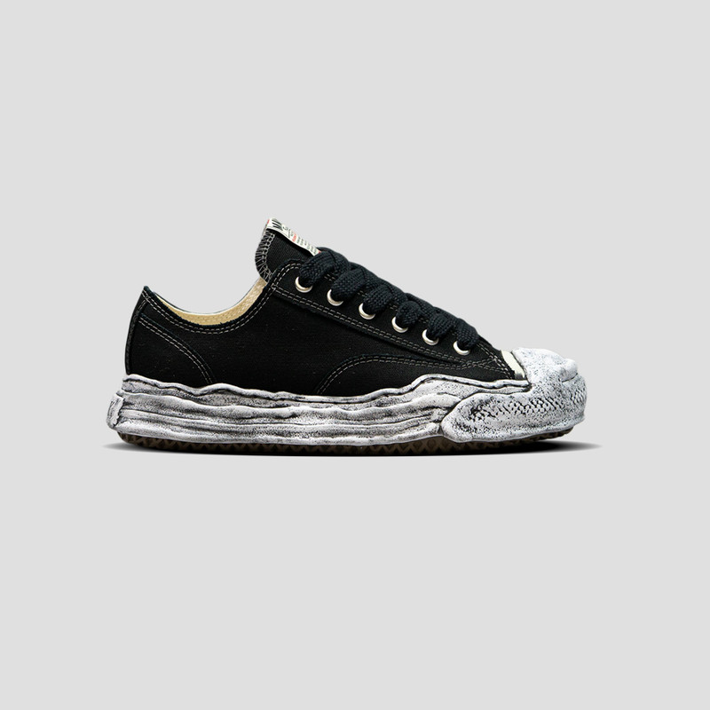 HANK OG SOLE CANVAS GARMENT DYED LOW-TOP SNEAKER 1