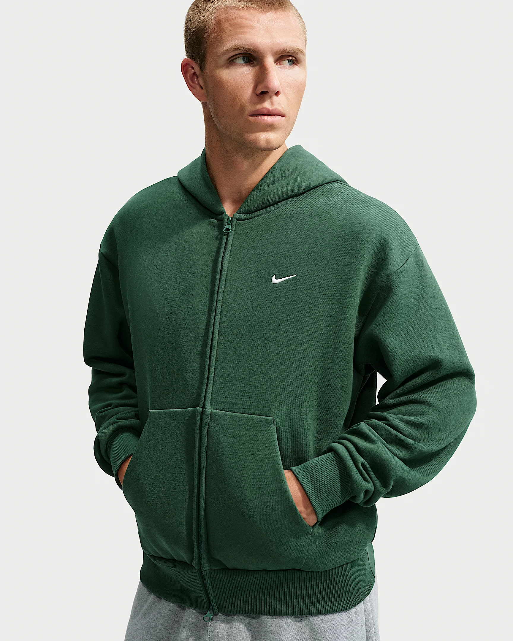 Nike Solo Fleece Men's Full-Zip Hoodie - 1