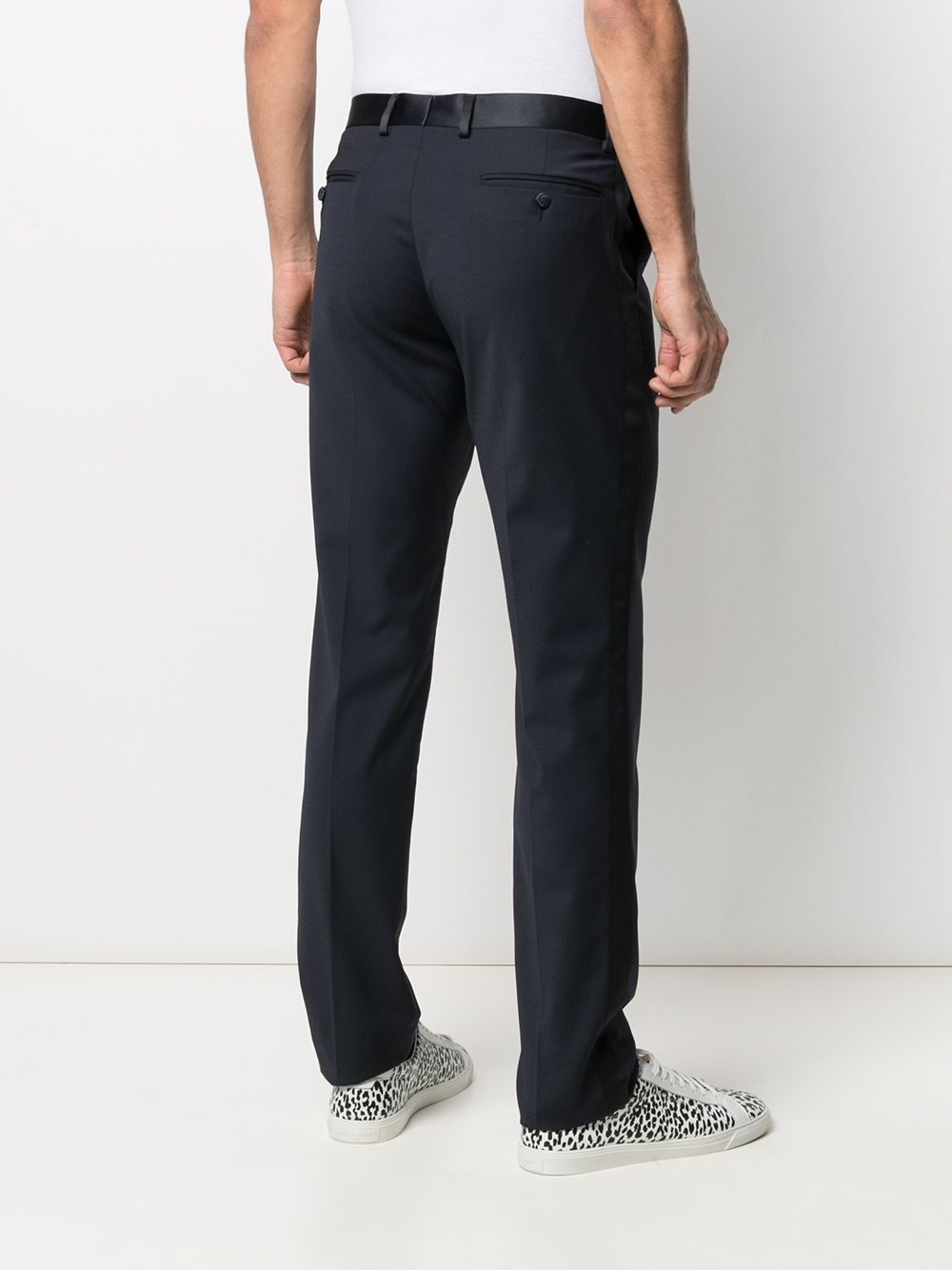 Iconic slim-fit tailored trousers - 4