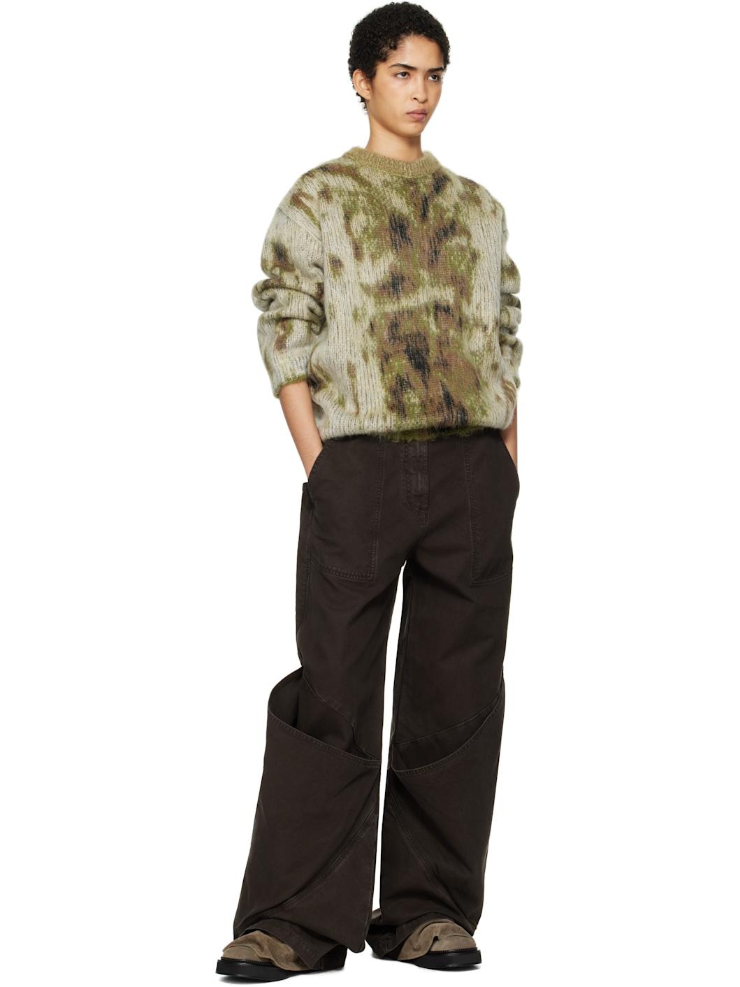 Brown Long Jeans - 4