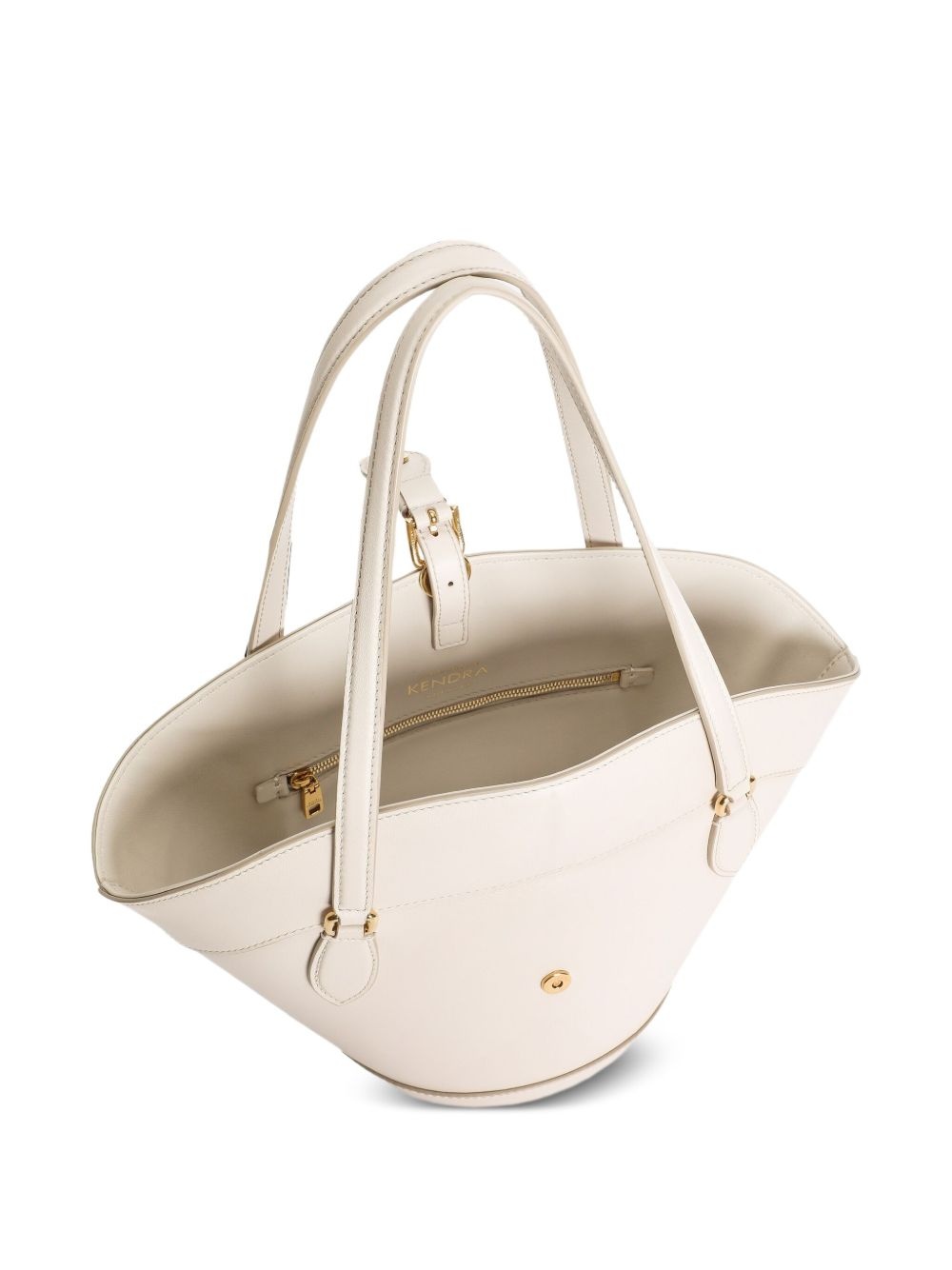 leather tote bag - 5