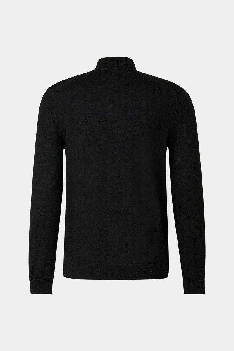 BOGNER Virgin wool troyer Ouri in Black outlook