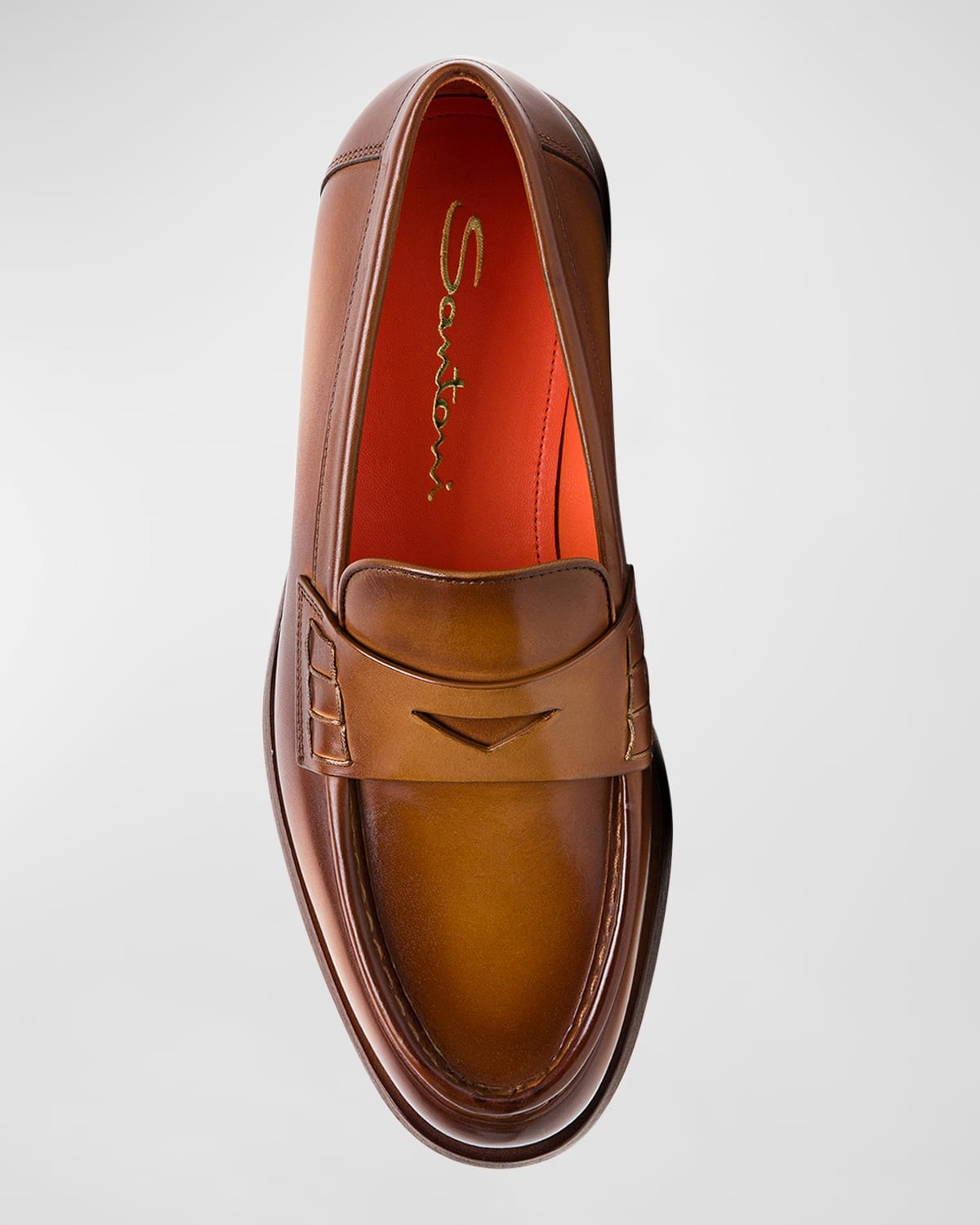 Airglow Classic Leather Penny Loafers - 4