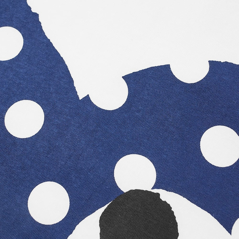 Comme des Garçons PLAY Comme des Garcons Play Polka Dot Hem Heart Tee outlook
