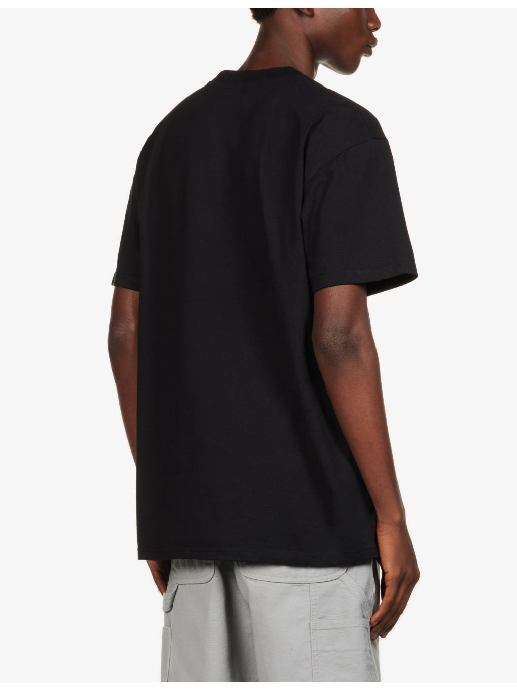 American Script logo-embroidered organic cotton-jersey T-shirt - 4