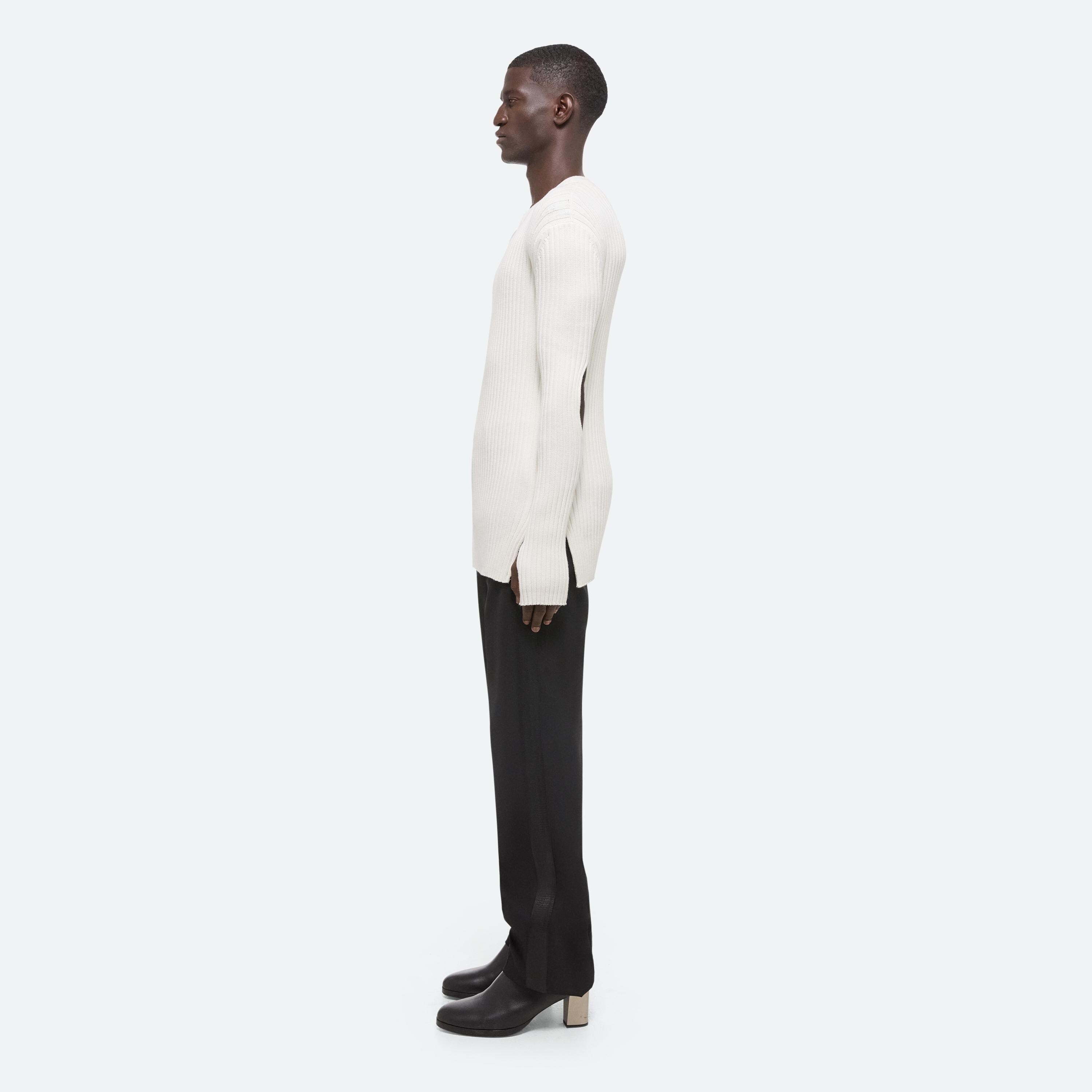 RIBBED LONG-SLEEVE TOP - 6