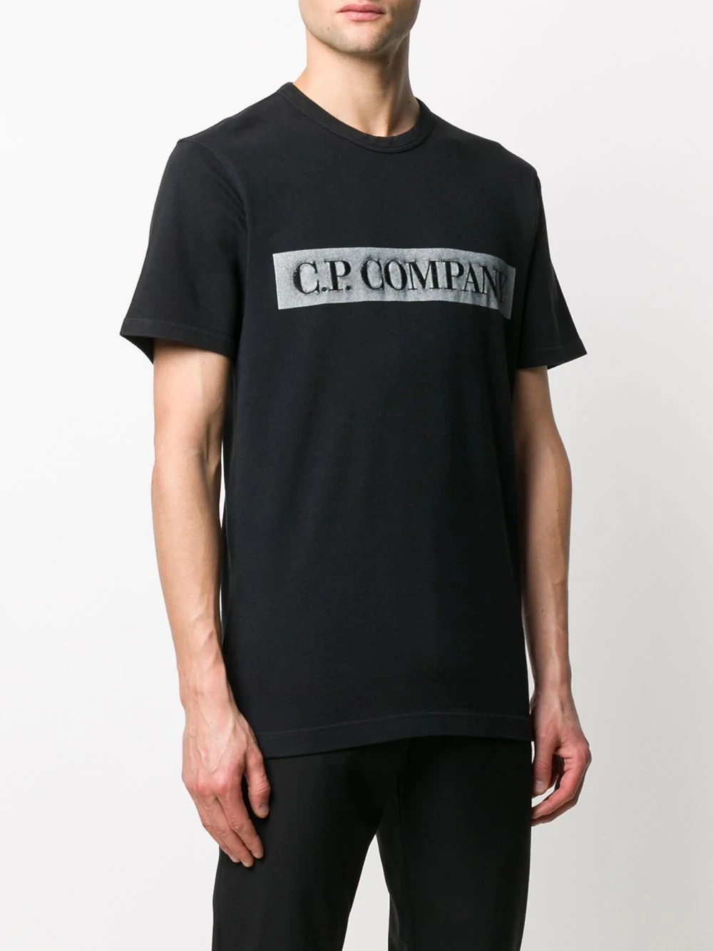 crew neck printed logo T-shirt - 3