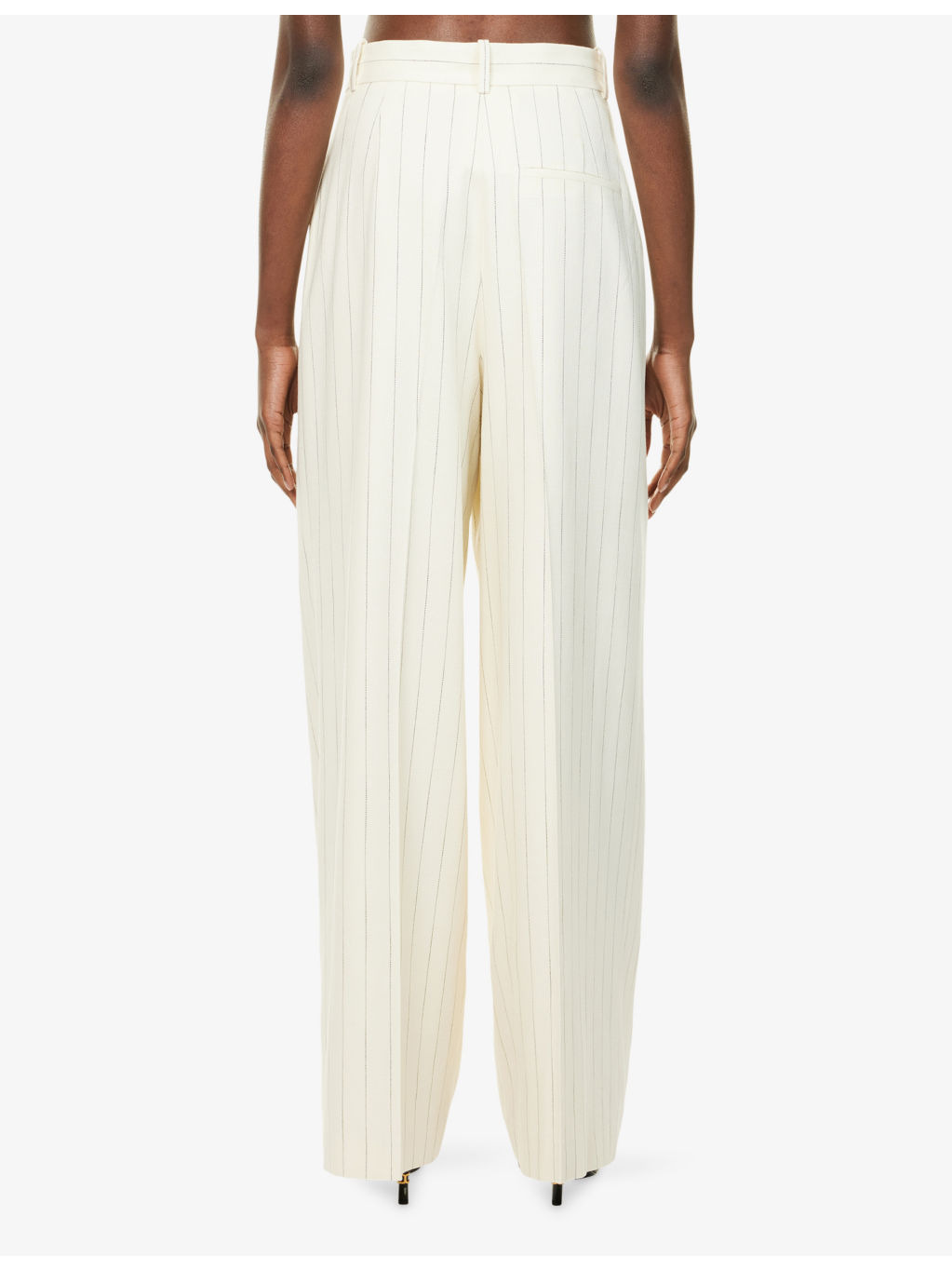 Lou Striped Stretch-Woven Trousers - 4