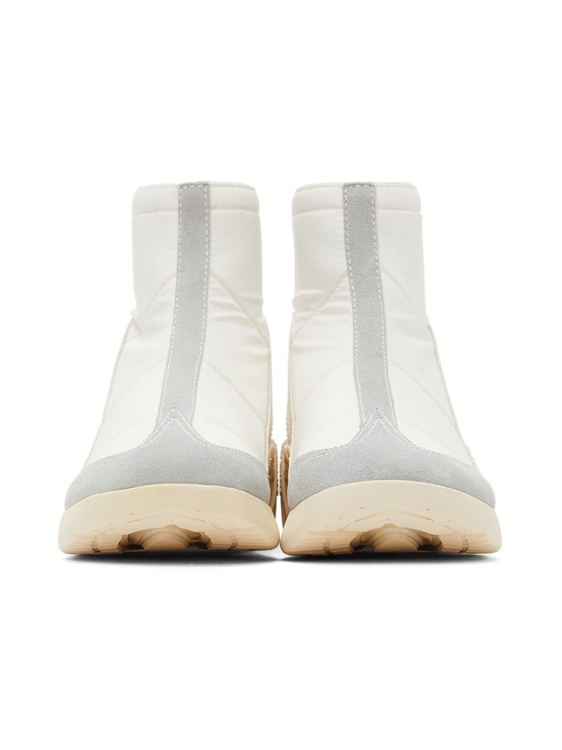 Raf Simons Off-White & Grey Cylon-22 Sneakers outlook