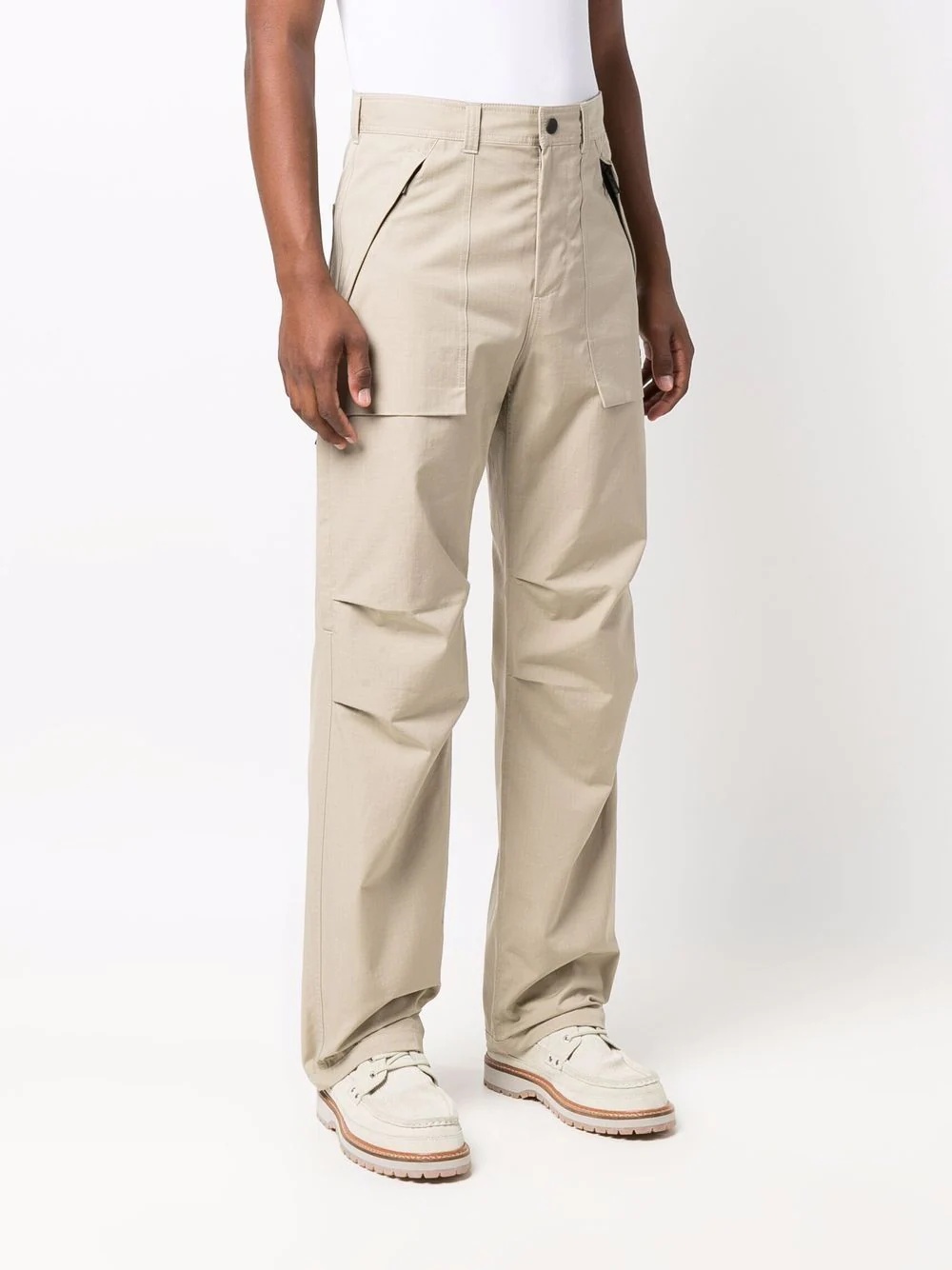 straight-leg trousers - 3