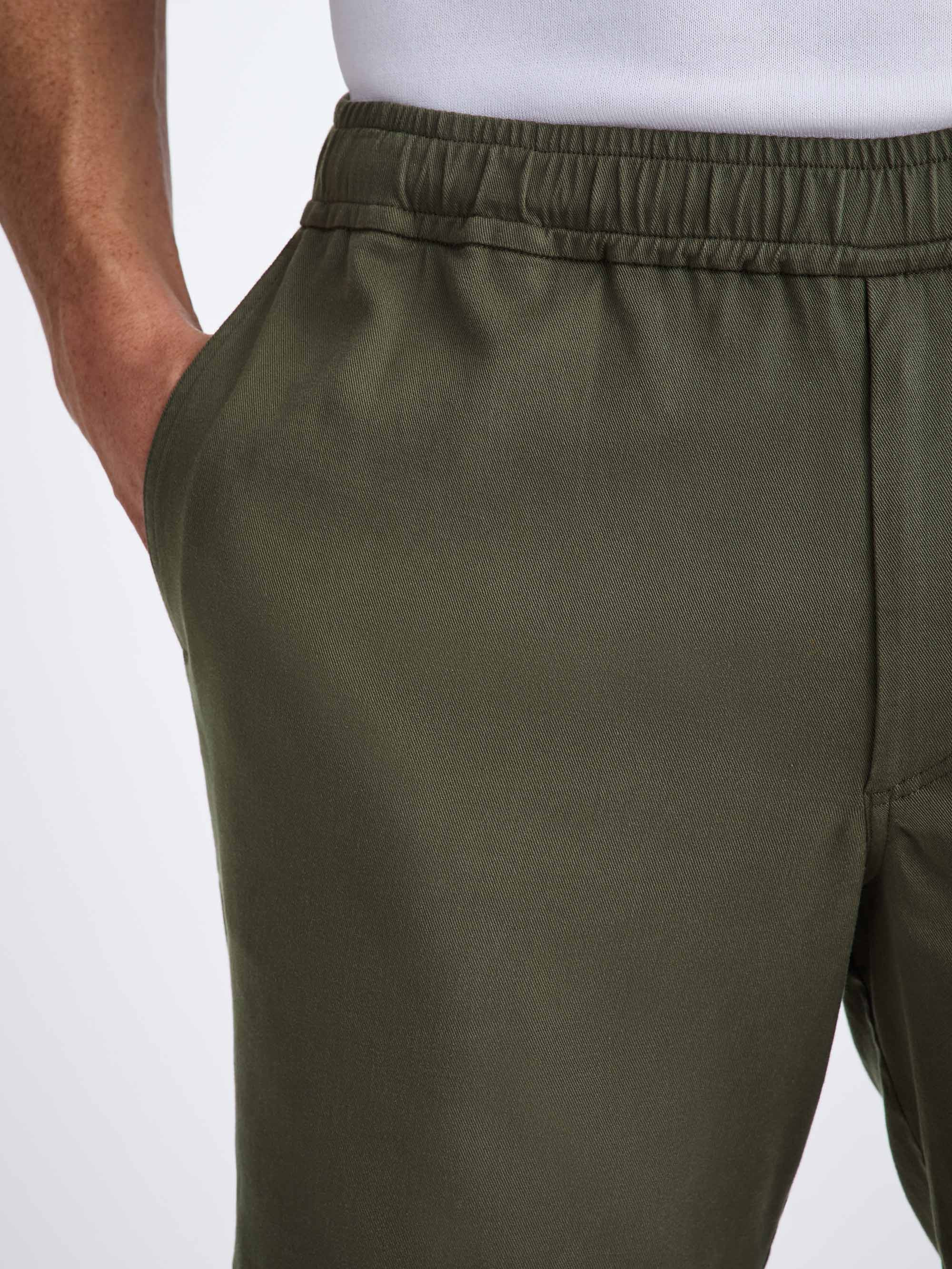 Men's Shorts Harris Lyocell Cotton Khaki - 6