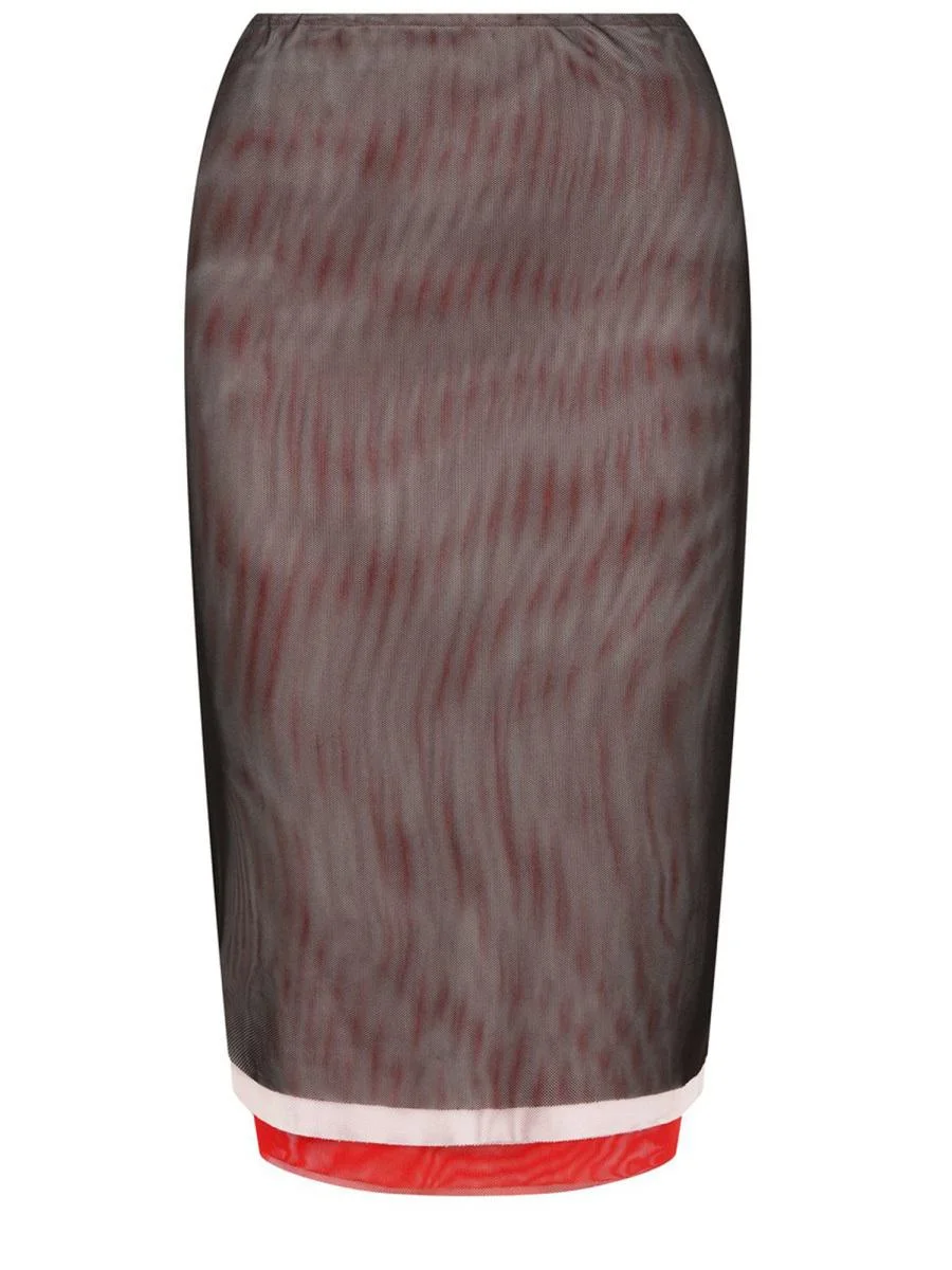 Msgm Midi Pencil Skirt - 1