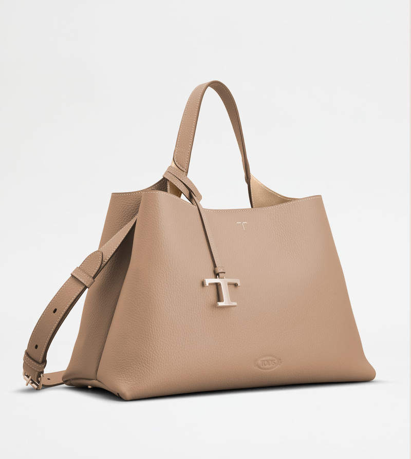 Tod's BAG IN LEATHER MEDIUM - NATURAL outlook