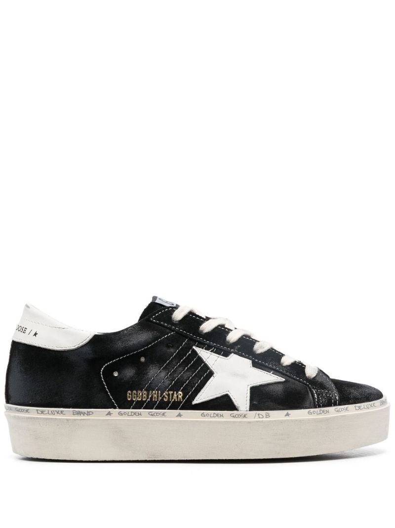 Super-Star distressed-finish sneakers - 1
