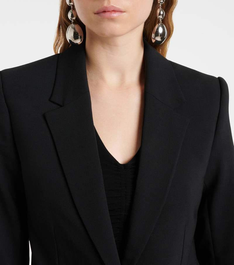 Reva checked wool-blend blazer 5