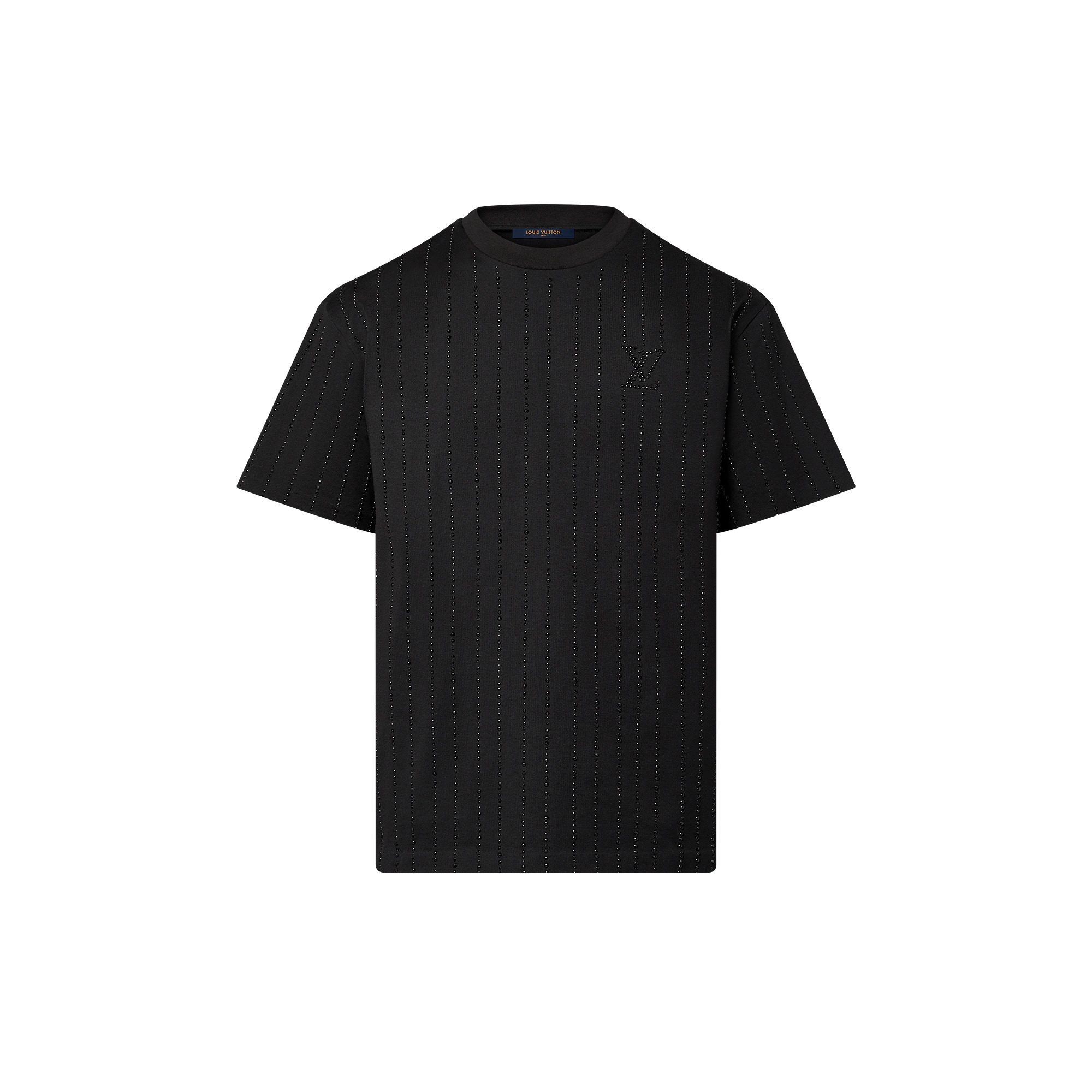 洗練☆【LOUIS VUITTON】クリスタル コットンTシャツ Louis Vuitton Crystal Embellished Cotton T-Shirt | REVERSIBLE
