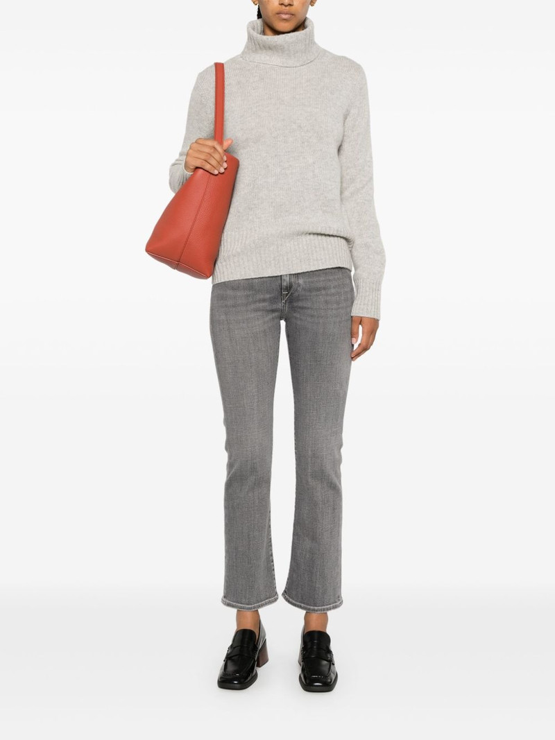 Allude ribbed-knit sweater outlook