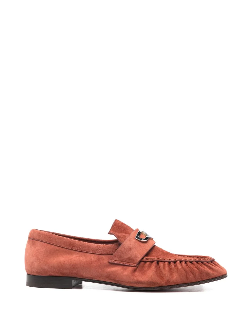 metallic-hardware loafers - 1
