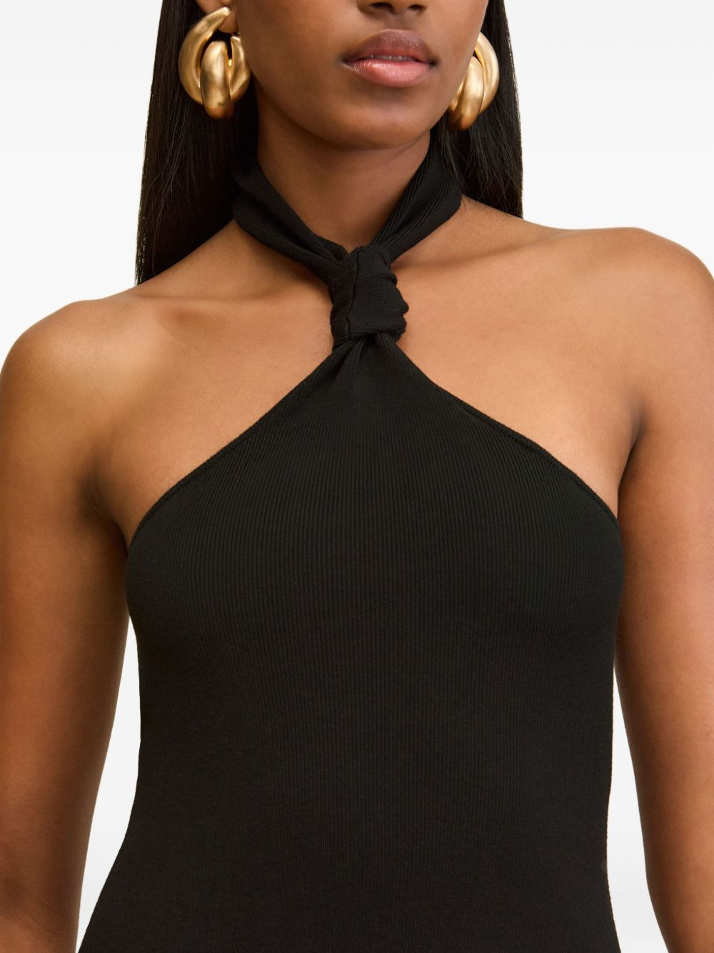 Erika halterneck midi dress - 5
