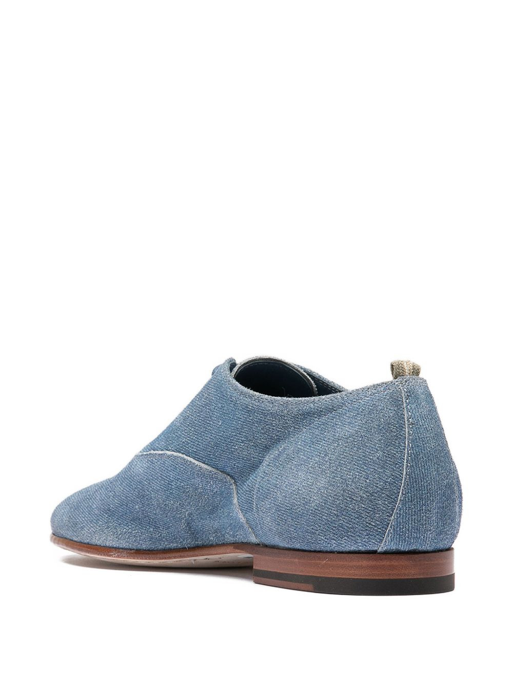 almond-toe lace-up oxford shoes - 4