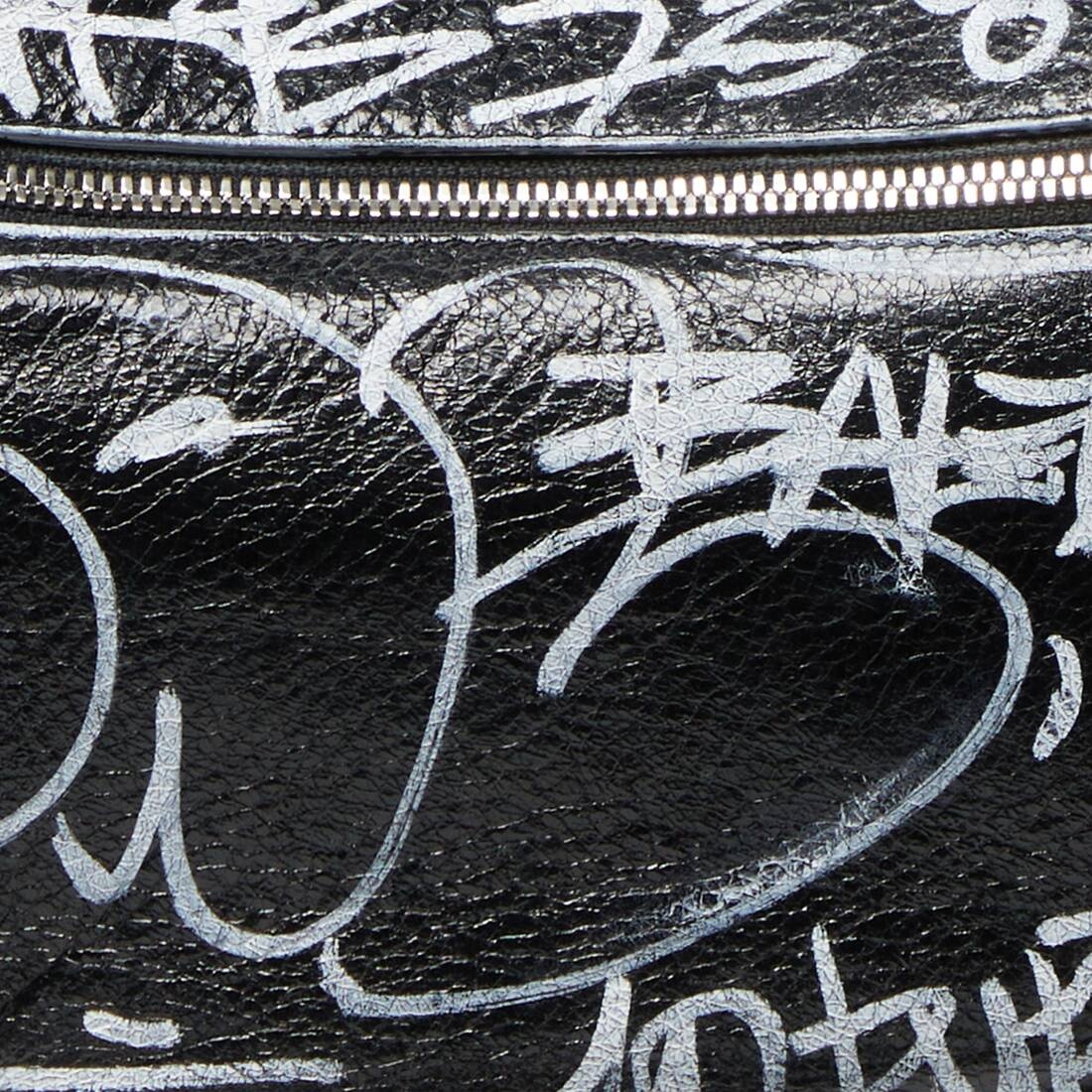 le cagole small shoulder bag graffiti - 8