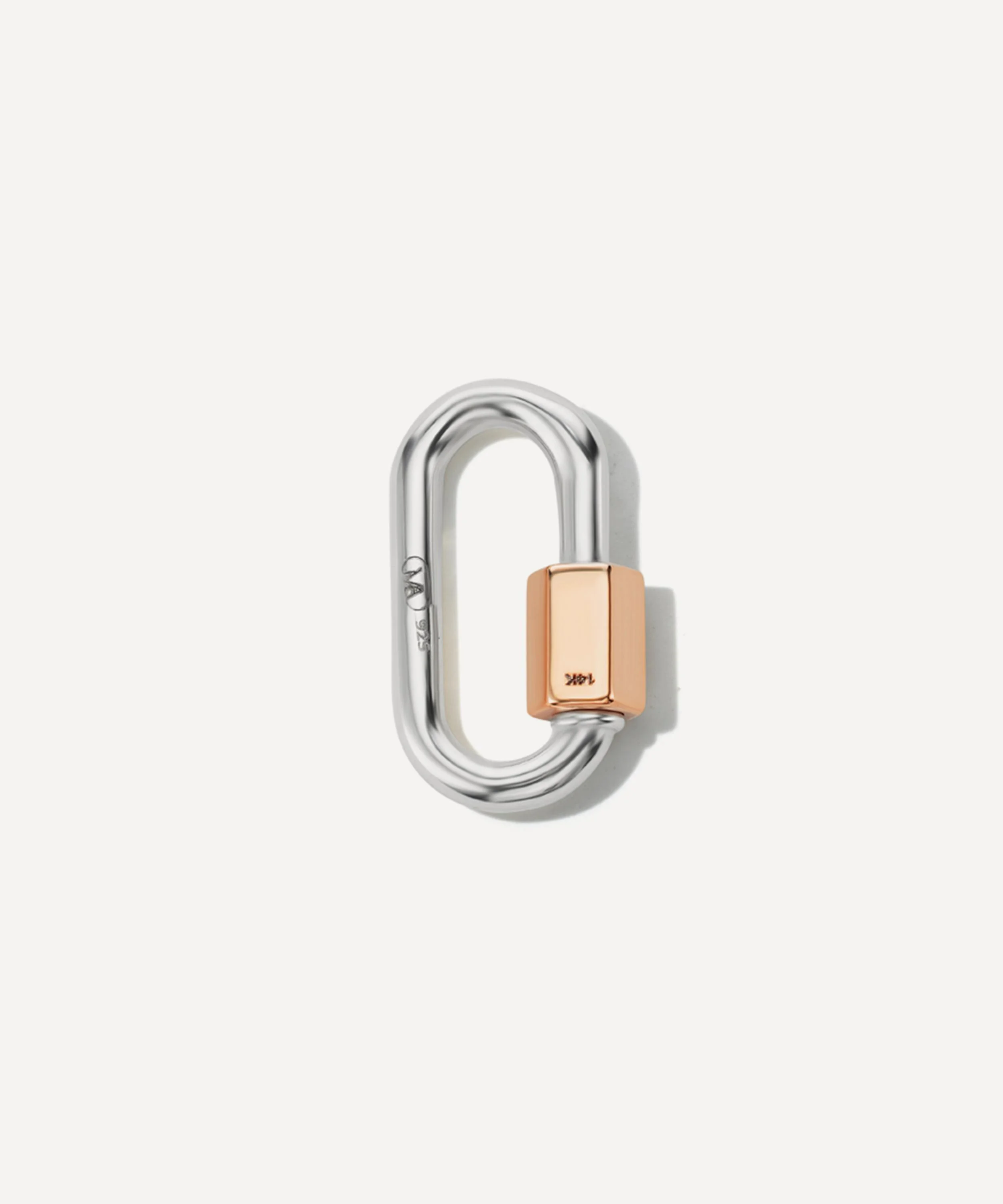 Mixed Metal Babylock Clasp - 1
