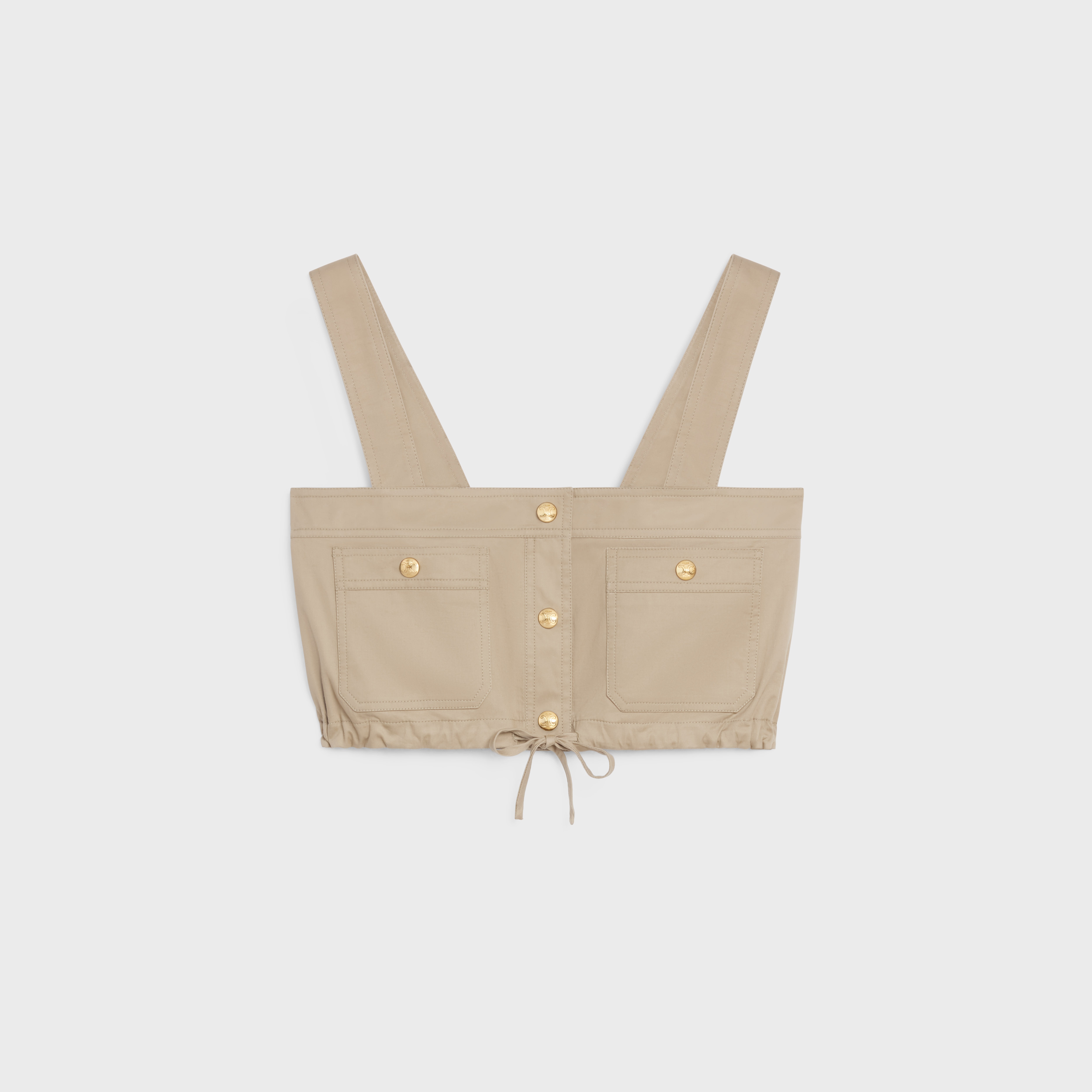 SKATE CROP TOP IN LIGHTWEIGHT GABARDINE - 1