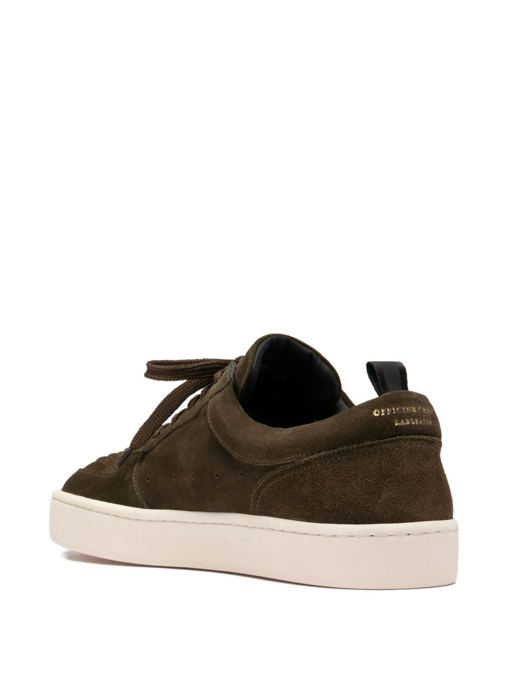 Krab suede-leather sneakers - 5