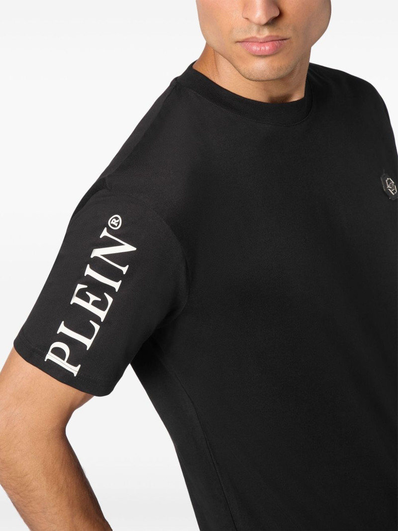 logo-patch cotton t-shirt 5
