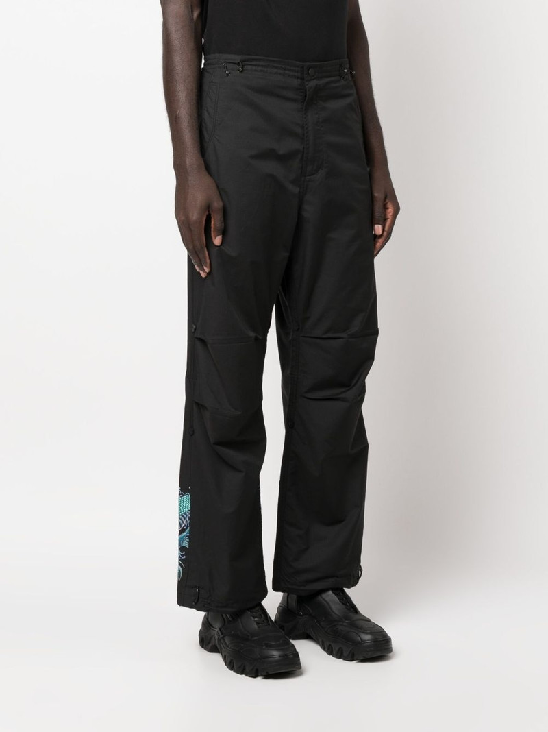 graphic-print trousers 4