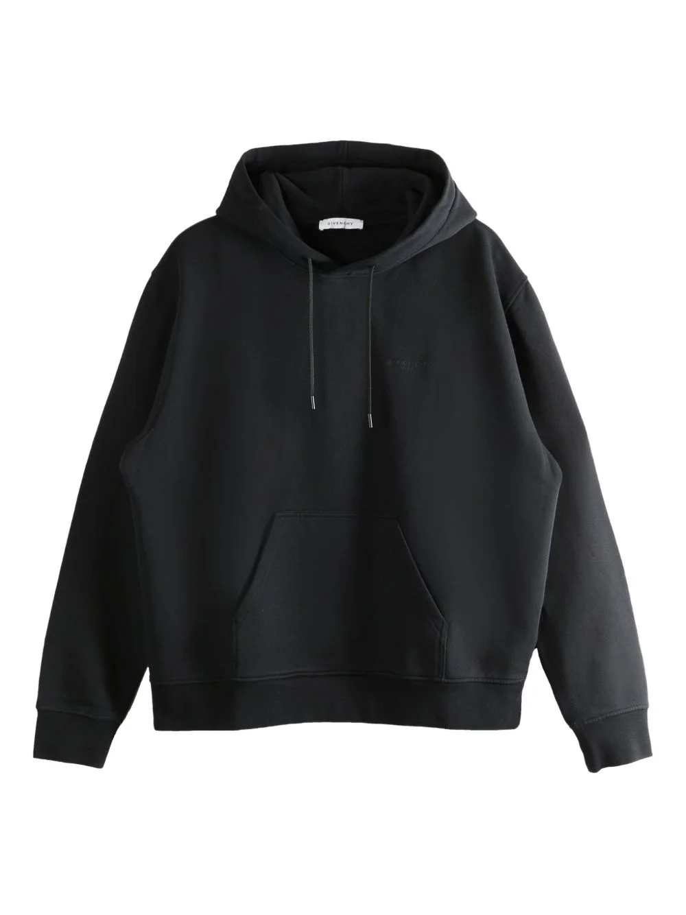 graphic to the rear cotton hoodie - 1