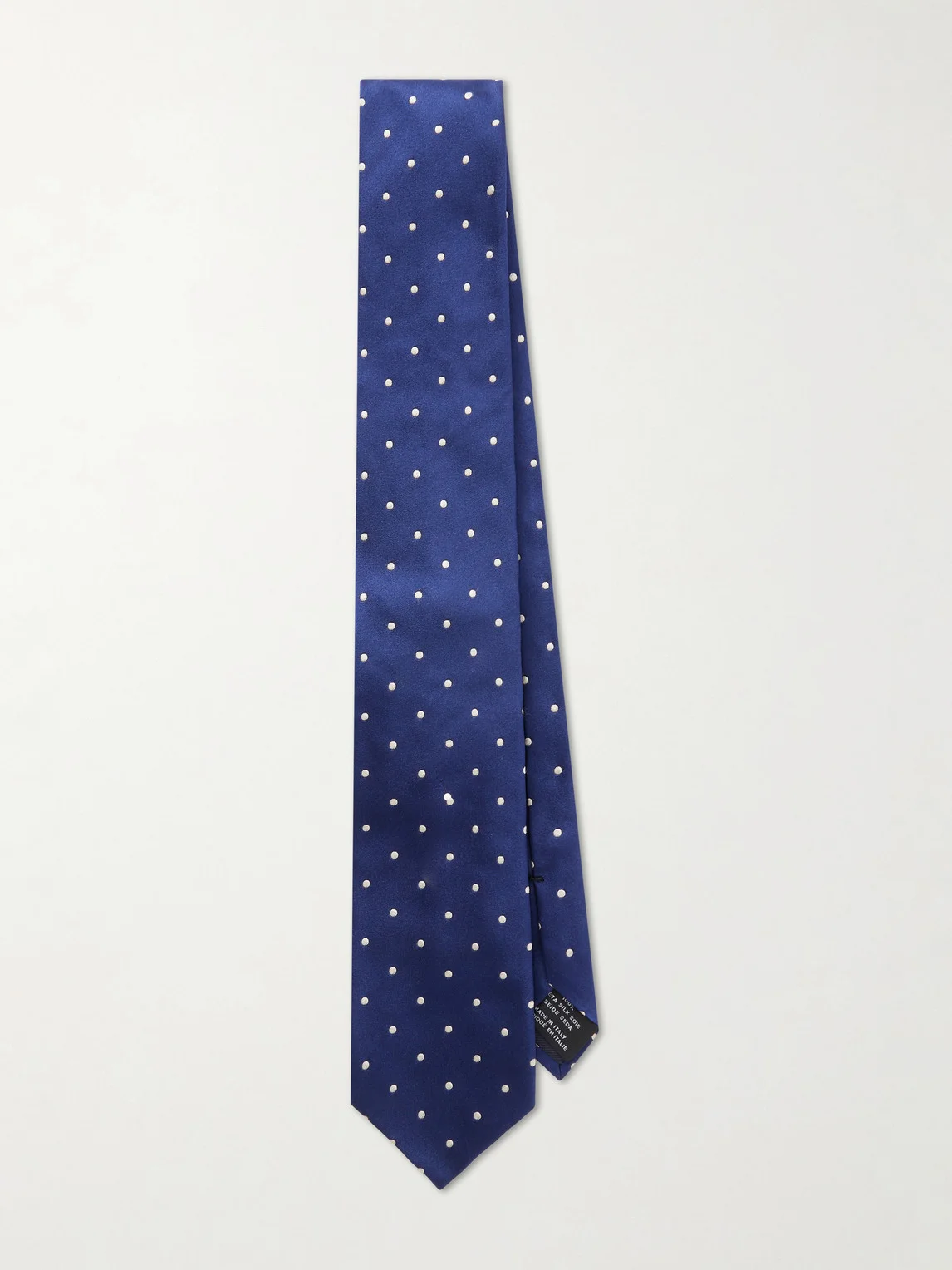 8cm Polka Dot Silk Tie - 1