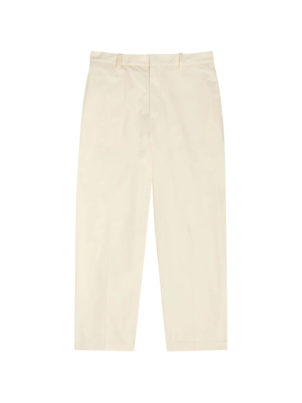 chalk straight-leg trousers - 1