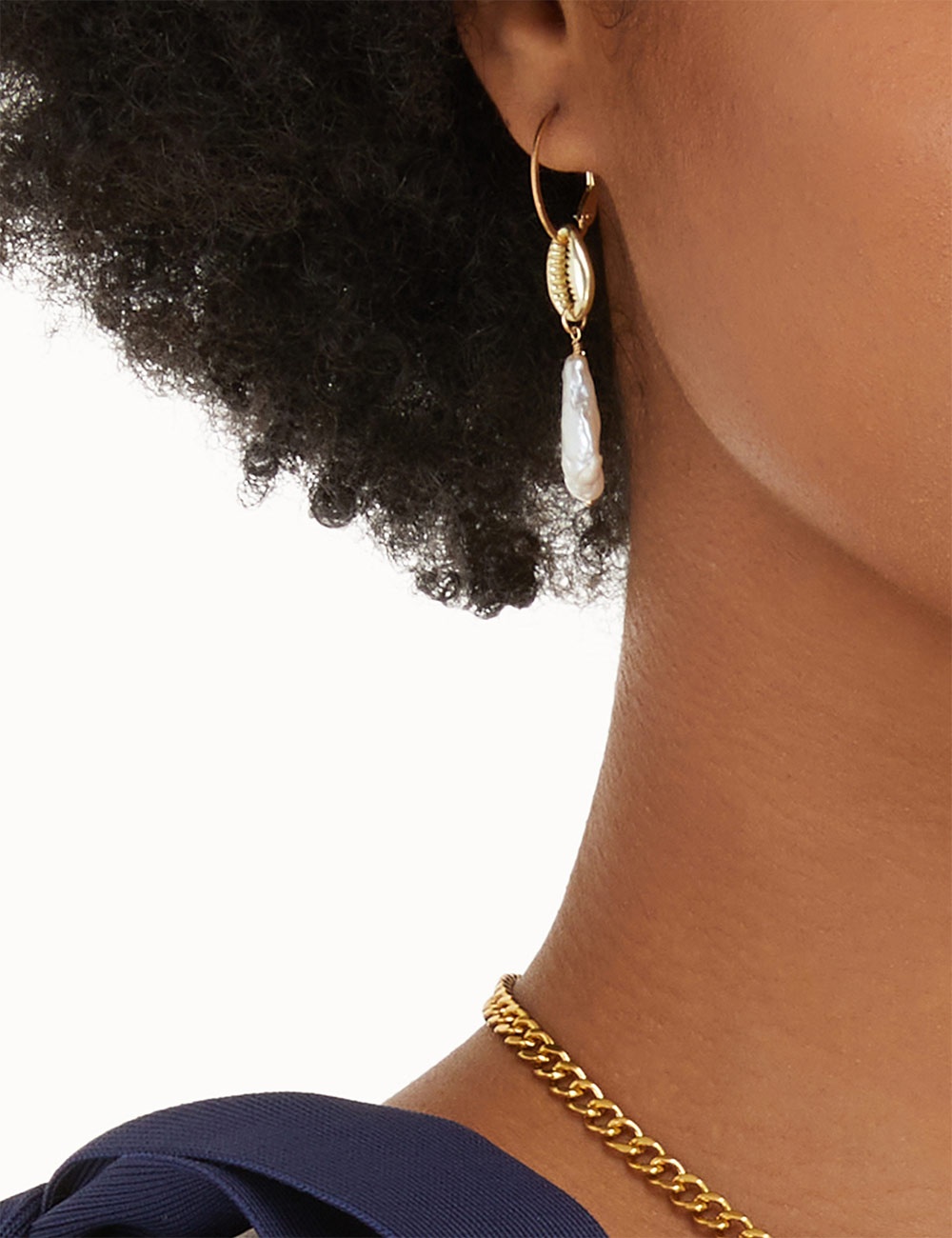 COWRIE SHELL EARRINGS - 2