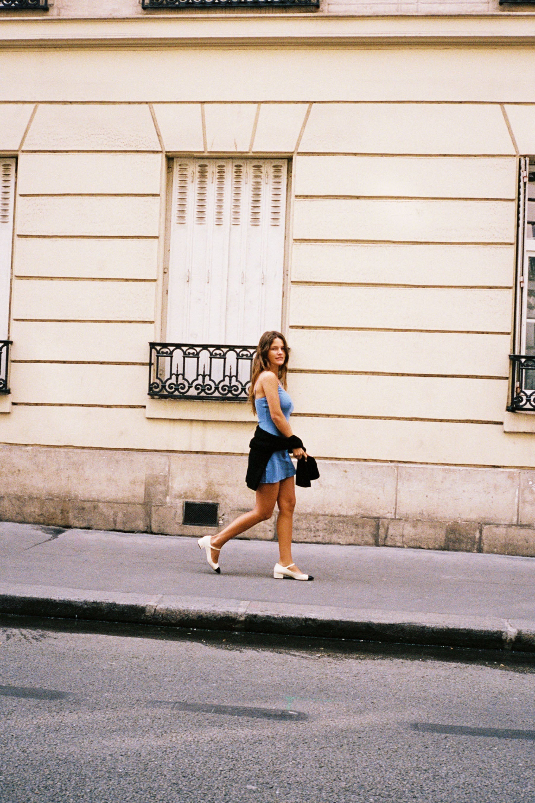 The Cami Slip French Blue - 3